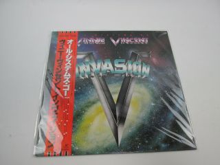 Vinnie Vincent Invasion All Systems Go Rp28 - 5614 With Obi Japan Vinyl Lp