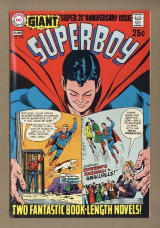 Superboy (1st Series Dc) 156 1969 Vg,  4.  5
