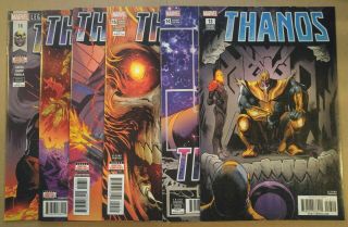 Thanos 13,  14,  15,  16,  17,  18 1st Cosmic Ghost Rider & Fallen One,  Black Surfer