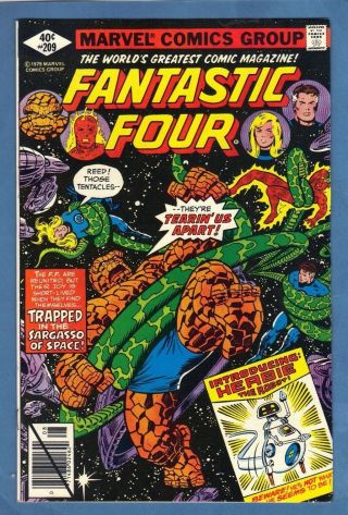 Fantastic Four 209 Marvel Nm 9.  6