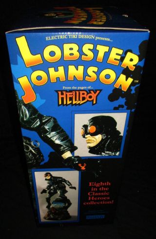 LOBSTER JOHNSON ELECTRIC TIKI SIDESHOW COLLECTIBLES STATUE HELLBOY 1/500 3