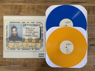 Ol Dirty Bastard Rare Limited Edition Blue Yellow Vinyl Hip Hop Rap Wu Tang