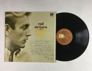 Rod Mckuen Seasons In The Sun Lp In Records 1003 Signed By Rod 1964 Vg,  2b