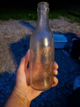 W.  H.  Lorentz Bottling Co.  Marietta Oh Bottle