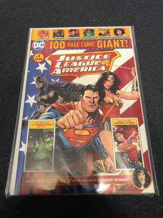 Dc 100 - Page Comic Giant Justice League 1 - 5,  7