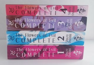 Flowers Of Evil / Aku No Hana Complete Volumes 1 - 4 English Manga Shuzo Oshimi