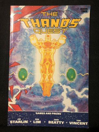 Thanos Quest 2 (marvel,  1990,  Vf/nm)