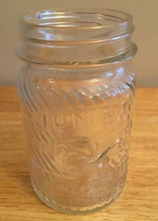 Vintage Jumbo Peanut Butter 1lb Jar The Frank Tea & Spice Co.  Elephant Pictoral