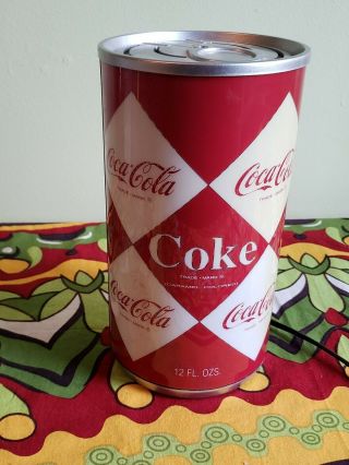 Coke Coca Cola Can Lamp Rotating Sparkling Motion Light,  Great