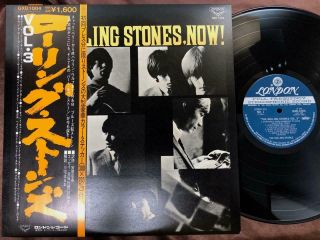 The Rolling Stones Vol.  3 London Gxd 1004 Obi Stereo Japan Vinyl Lp