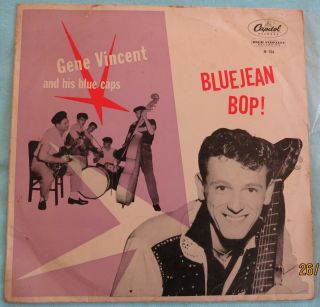 Gene Vincent & His Blue Caps - Bluejean Bop - 1956 Capital 10 " Lp