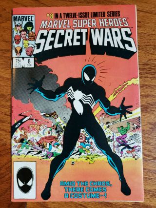 Marvel Superheroes Secret Wars 8 Vf,  /nm Costume,  From Marvel Comics