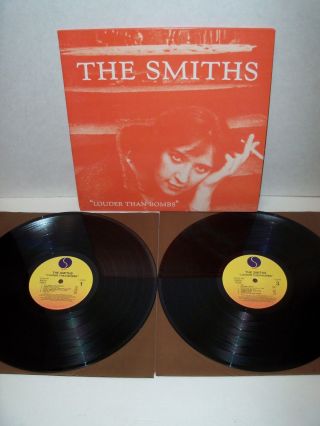 The Smiths Louder Than Bombs Vintage 2 Lps 1987 Indie Rock Sire / Rough Trade