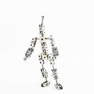 SBA - 11 11CM BABY figur DIY Stop Motion Animation Character metal Puppet Armature 3