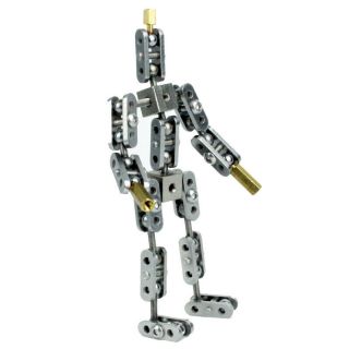 SBA - 11 11CM BABY figur DIY Stop Motion Animation Character metal Puppet Armature 4