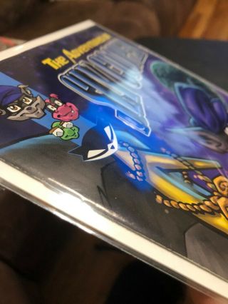 The Adventures Of Sly Cooper Rare Comic Book Ps2 Playstation Sony Nm/mint 7