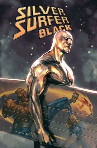 Silver Surfer Black 1 Variant Edition 1:25 Gerald Parel Variant Marvel 