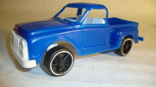 Vintage 1970 Gay Toys Blue Chevrolet C/10 Pickup Truck Made In Usa