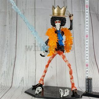 Brook Megahouse P.  O.  P Big Figure One Piece Anime Authentic From Japan /0327