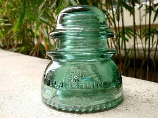 Early Mclaughlin - 42 Made In U.  S.  A.  Railroad Glass Insulator