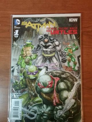 Batman Teenage Mutant Ninja Turtles 1 - 6