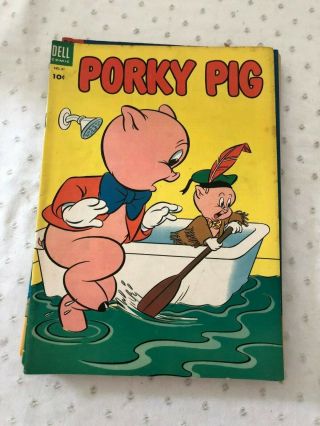 Porky Pig - 26,  27,  28,  29,  30,  31 - 1953 DELL Walt Disney ' s 10 Cent Comic 2