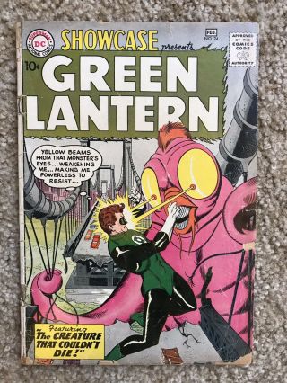 Showcase 24 Feb 1960 Dc Comics 3rd Green Lantern