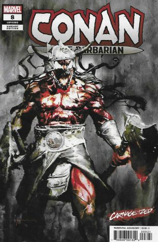 Conan The Barbarian Comic Issue 8 Limited Variant Modern Age First Print 2019