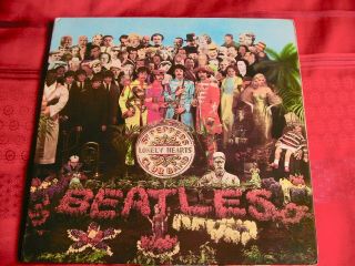 The Beatles - Sgt Pepper Uk 1st Press Mono Lp -