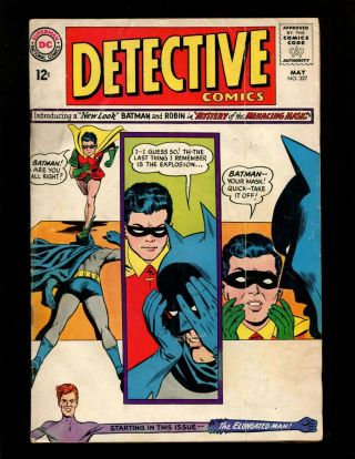 Detective Comics 327 Vg 1st Infantino Look Batman Begin Elongated Man Flash