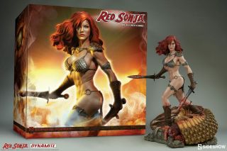 Red Sonja She - Devil Exclusive Premium Format Figure By Sideshow Collectibles