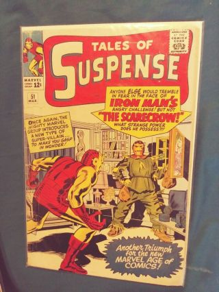 Tales Of Suspense 51 4.  5 1st Appearance Scarecrow (mar 1964,  Marvel) Key