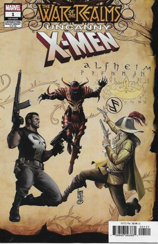 The War Of The Realms Uncanny X - Men Comic Issue 1 Limited Variant Modern Age