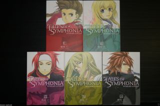 Tales Of Symphonia Manga Complete Set Hitoshi Ichimura