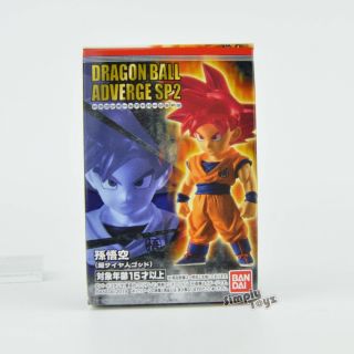 Dragon Ball Adverge Sp Vol.  2 2 - Inch Mini - Figure - Ssg Goku Red