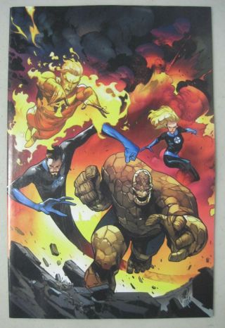 Fantastic Four 11 Pepe Larraz 1:100 Virgin Variant Edition Marvel Comics