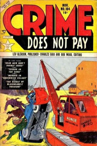 Crime Does Not Pay 104 In Fine.  [ Sd]