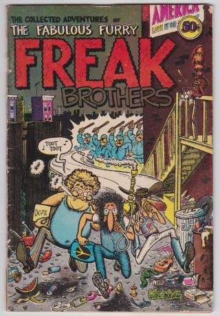 Fabulous Furry Freak Brothers 1 G,  2.  5 First Issue First Print