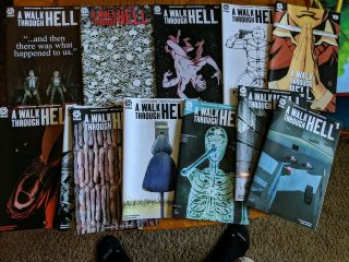 A Walk Through Hell 1 - 12 Aftershock Comics Garth Ennis 1st Prints Near