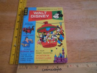 Walt Disney Comics Digest 14 Gold Key 1968 Vf Windwagon Smith Disneyland