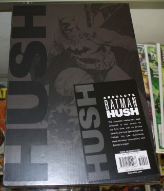 Dc Absolute Batman: Hush Hc Unread Loeb Jim Lee $100 Cover $0 S&h