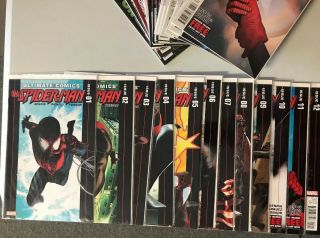 Ultimate Comics All Spider - Man 1 - 28 Complete Set Miles Morales