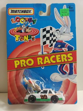 Vintage Matchbox 1993 Looney Tunes Pro Racers Wile E Coyote