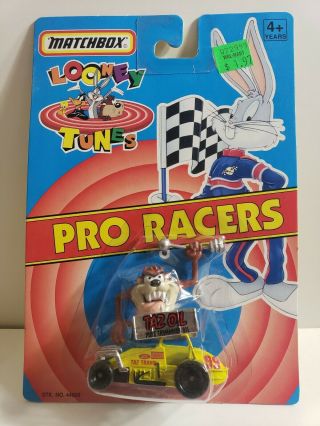 Vintage Matchbox 1993 Looney Tunes Pro Racers Tasmanian Devil