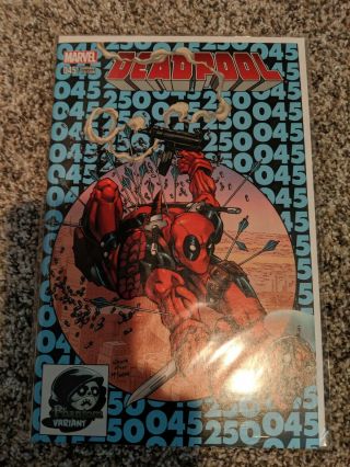 Deadpool 45 250 Phantom Variant Spiderman 300 Homage Cover