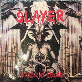 Slayer Praise Of Death Very Rare 1987 Berlin Bergium Live Aaron 2lp