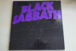 Black Sabbath - Master Of Reality Uk 1971 1st Pressing Box Cover Oz Poster