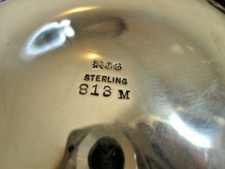 Gorham Sterling Silver Creamer & Sugar Bowl 1880 Rare unique & Heavy 525 grams 12