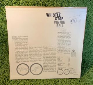 VINNIE BELL WHISTLE STOP 1964 •true 1st press• MONO 60 ' s garage punk fuzz RARE 5
