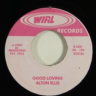 Alton Ellis " Good Loving " Reggae 45 Wirl Mp3